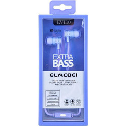 Elmcoei EV110 Handsfree In-Ear 3.5mm Purple