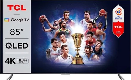 Τηλεόραση TCL 85C645 Smart Τηλεόραση 85" 4K UHD QLED HDR (2023)
