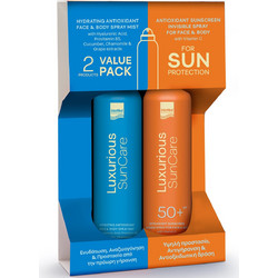 Intermed Luxurious Sun Care Invisible Spray SPF50 200ml + Antioxidant Mist 200ml