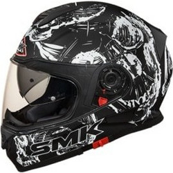 SMK Twister Skull MA210 Κράνος Μηχανής Full Face 1450gr