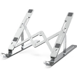 DEVIA SMART SERIES MULTI FUNCTION FOLDING HOLDER FOR TABLET/LAPTOP SILVER