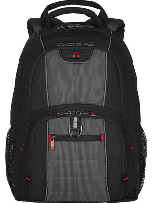 Wenger Pillar Backpack Laptop 16" Black / Grey