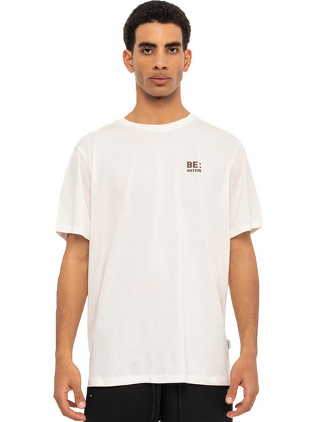 Be Nation Oversised Geo Map Man Tshirt