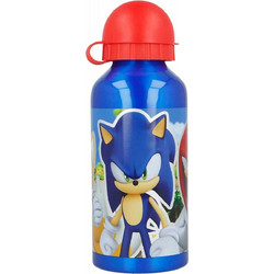 Stor Sonic Παιδικό Μπουκάλι Αλουμινίου BPA Free Μπλε 400ml