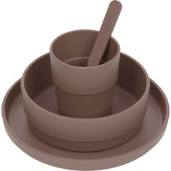 Laessig Βρεφικό Σετ Φαγητού Choco 4τμχ