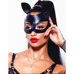 Ophelia's Dream Toys- Black Cat Mask- 10YZ-030