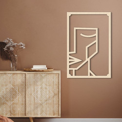 Woman Figure - 3D Πίνακες - Walls
