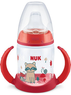 Nuk First Choice Raccoon Red 150ml