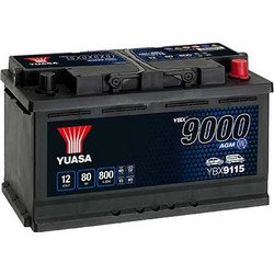 Μπαταρία YUASA AGM 80Ah 800A YBX9115