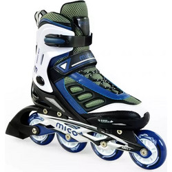 Inline Rollers Παιδικά Μαύρα Μπλε PW-125C