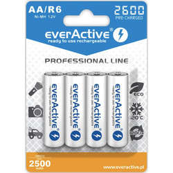 everActive Professional Line AA 2600mAh 4τμχ