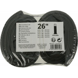 Durca Σαμπρέλα Ποδηλάτου Schrader Valve 26"X1.50/2,00 - 47/57-559 SV 2 τμχ(805720)