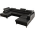 PoliHome Soreko Max II LTHR Καναπές Κρεβάτι σε Σχήμα Π 350x170/225x78/99cm 162553759