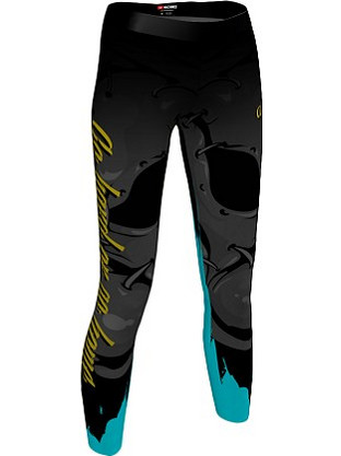 MACHINES - GO HARD - FITNESS LEGGINGS - ANTHRAX