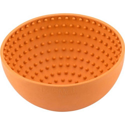 Ταΐστρα σκύλων Lickimat Wobble Πορτοκαλί Orange Καουτσούκ