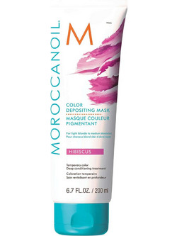 Moroccanoil Depositing Hibiscus Χρωμομάσκα Μαλλιών 200ml