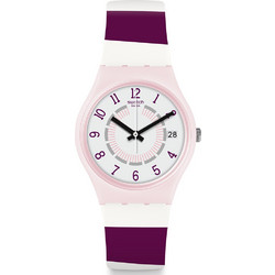 Swatch Miss Yacht Γυναικείο Ρολόι με Πολύχρωμο Καουτσούκ Λουράκι GP402