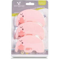 Cangaroo Ασφάλεια Ντουλαπιών Henry Pink 3τμχ