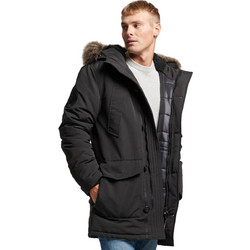 Superdry Everest Ανδρικό Μπουφάν Χειμωνιάτικο Παρκά Μαύρο M5011741A-12A