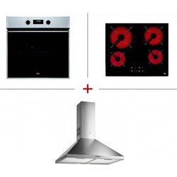 Teka HSB 644 Inox + TZ 6415 + DBP 60 Pro Εντοιχιζόμενο Σετ Οικιακών Συσκευών