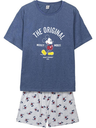 Disney - The Original Mickey Mouse Blue Ανδρικές Πυτζάμες