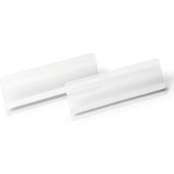 Θήκη Ετικετών Ραφιών Σκληρή Αυτοκόλλητη Durable 21x7.4cm
