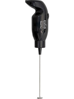 Estia 06-12366 Black Επιτραπέζια Φραπεδιέρα Μπαταρίας 25W