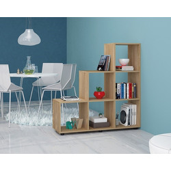 Diommi Apolo3 Βιβλιοθήκη 111.5x35x114cm 31-045