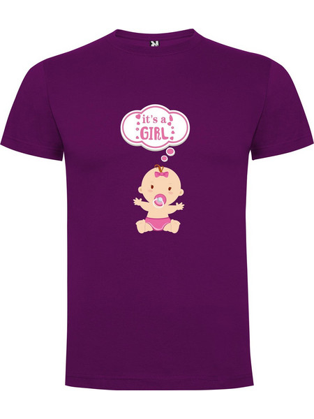 Pink Thought Baby Girl Tshirt