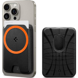 Spigen Valentinus MagFit MagSafe Θήκη Καρτών Κινητού Black