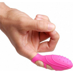 Frisky Bang Her G-spot Finger Vibe Δονητής Δακτύλου Ροζ