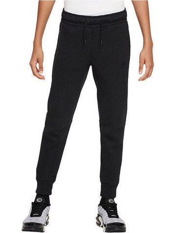 Nike Tech Παιδικό Παντελόνι Φόρμας Μαύρο FD3287-010