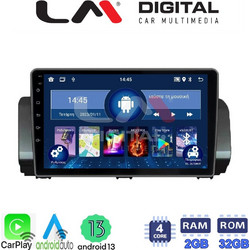 LM Digital ZN4777 Ηχοσύστημα Αυτοκινήτου με Οθόνη Αφής USB Bluetooth & GPS