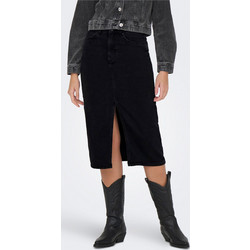 Only Bianca Μίντι Φούστα Τζιν Ψηλόμεση Pencil Navy Μπλε 15319268