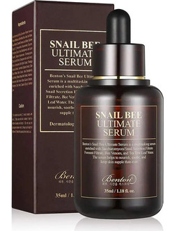 Benton Snail Bee Ultimate Αντιγηραντικό Serum Προσώπου για Ακμή & Λάμψη με Εκχύλισμα Σαλιγκαριού 35ml