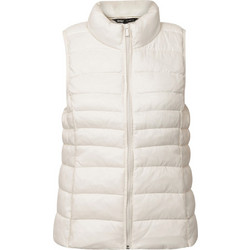 Only Claire Αμάνικο Γυναικείο Μπουφάν Puffer Κοντό Εκρού 15225157