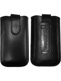 VOLTE-TEL SLIMCASE ΘΗΚΗ ΠΟΥΓΚΙ IPHONE SE/5 LEATHER LOOP NSP 2500DS/2300DS /2000DS/1850DS/1800DS BLACK ML