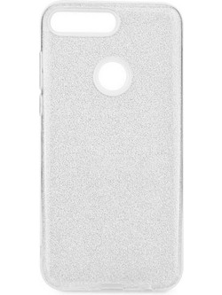 Shining TPU Huawei Y7 Prime 2018 / Honor 7C Ασημί