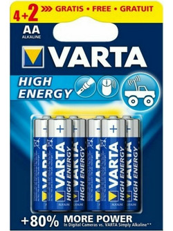 Varta High Energy AA 6τμχ