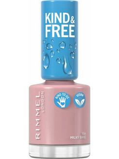 Rimmel Kind & Free Nail Polish 154 Milky Bare Gloss Βερνίκι Νυχιών