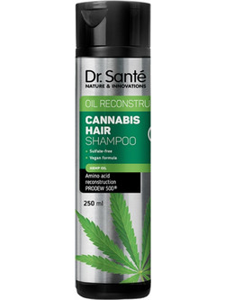 Dr. Sante Cannabis Hair Φυτικό Σαμπουάν για Επανόρθωση για Ταλαιπωρημένα Μαλλιά 250ml