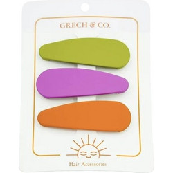 Σετ 3 Τσιμπιδάκια Chartreuse / Aster / Sienna - Grech & Co
