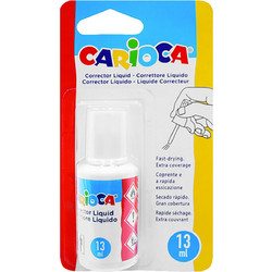 Διορθωτικό Υγρό Carioca Blister 13ml Carioca 42073 (12 ΤΕΜ.)