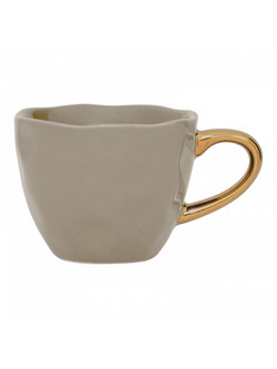 Φλυτζάνι Εσπρέσο Σετ Με Πιάτο Good Morning Cup Κεραμικό Γκρεζ O6x5 cm Urban Nature Culture Amsterdam