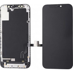 Οθόνη LCD και Οθόνη Μηχανισμού Αφής για iPhone 12 Pro Max OLED GX Hard - Μαύρο