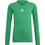 Adidas Team Base Ισοθερμική Παιδική Μπλούζα Μακρυμάνικη Πράσινη GN7515
