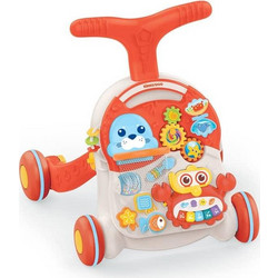 KikkaBoo Wobble Fun 2 σε 1 Περπατούρα 12m+ Πορτοκαλί