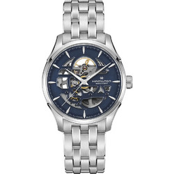 Hamilton Jazzmaster Ανδρικό Ρολόι Αυτόματο με Ασημί Μεταλλικό Μπρασελέ H42535141