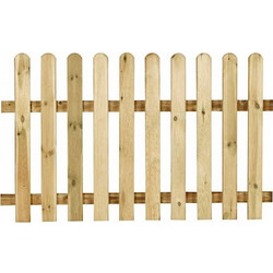 Φράχτης Ίσιας Σανίδας ECONOMY 180x(Y)100cm