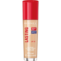 Rimmel Lasting Finish 25h 070 Sesame Liquid Foundation SPF20 30ml